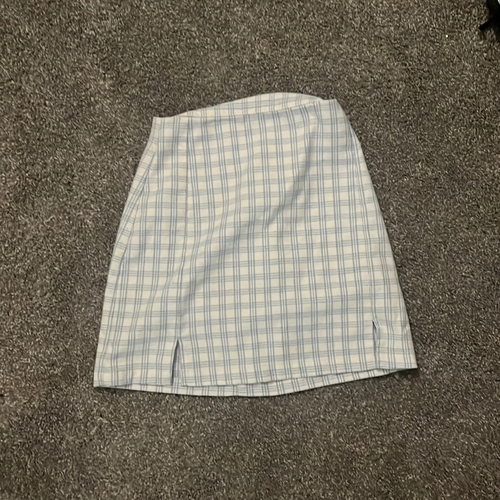 Flannel brandy Melville skirt